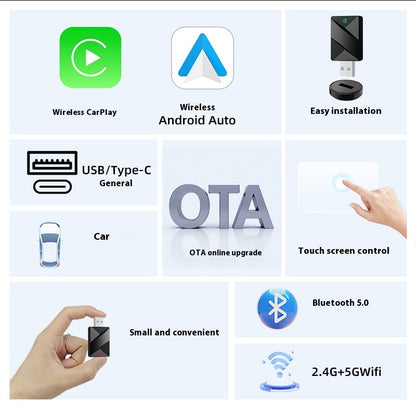 Carplay Wired To Wireless Box Android