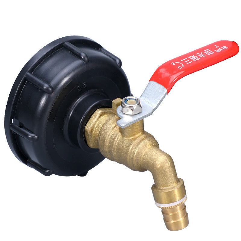 Ton Barrel Brass Faucet Adapter Cover Adapter